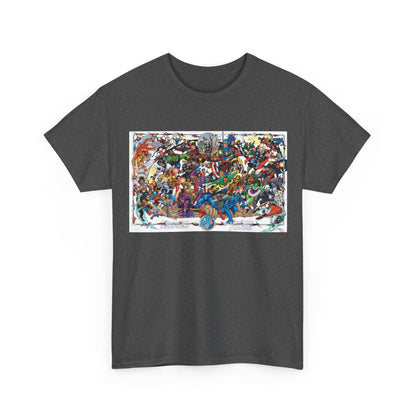 Avengers T-Shirt - George Perez Art - Poster Art of Basically Every Avenger - Marvel Comics