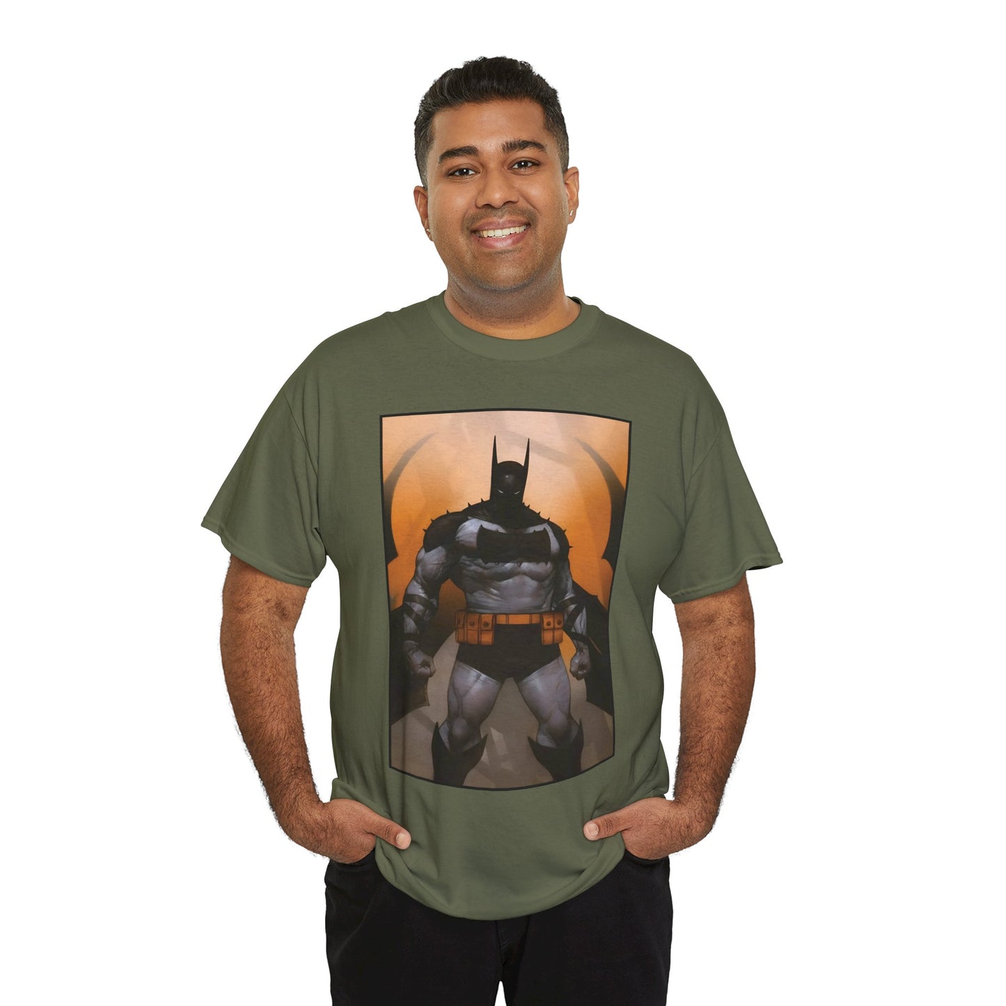 Absolute Batman T-Shirt - Ben Oliver Art - DC Comics All-In - Gotham City, Bruce Wayne - Scott Snyder Story