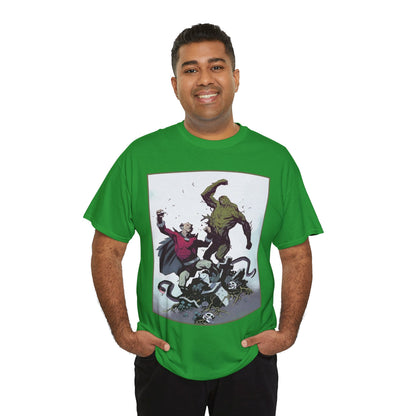 Swamp Thing & Etrigan the Demon T-Shirt - Mike Mignola Art - DC Comics