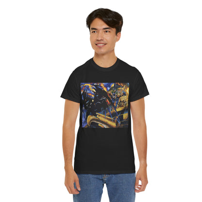 Batman Universe T-Shirt - Joe Quesada Art - 1990s Knightfall Era - Azrael, Robin, Bane - DC Comics