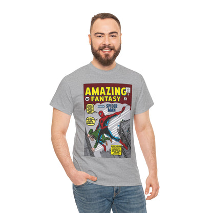 Amazing Fantasy #15 T-Shirt - Steve Ditko Art - 1st Appearance of Spider-Man - 2026 Movie - Marvel Comics