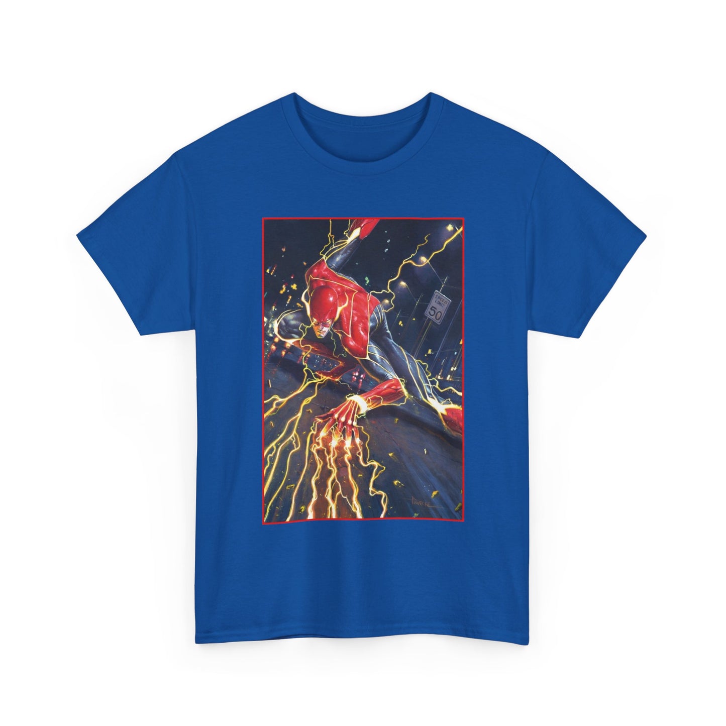 Flash T-Shirt - Davide Paratore Art - DC Comics