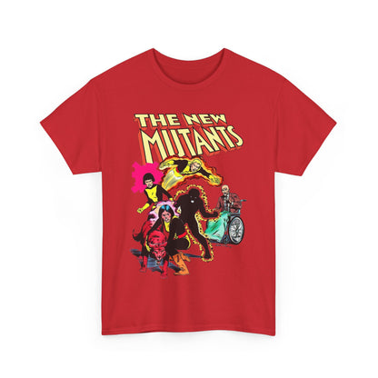 New Mutants T-Shirt - Sunspot, Cannonball, Mirage, Karma, Danni Moonstar - X-Men Characters - Marvel Comics - Mutant Students - Professor X