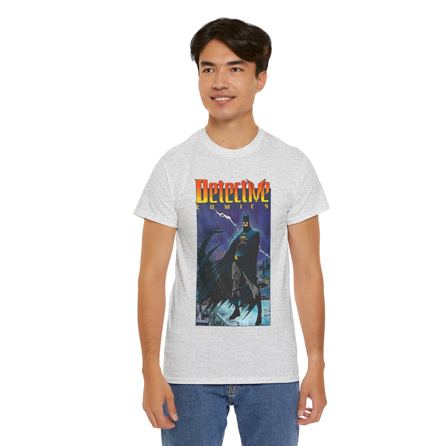 Detective Comics T-Shirt - #600 Cover Denys Cowan Art - Gotham City, Dark Knight, Batman - DC Comics