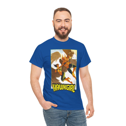 Hawkgirl T-Shirt - David Talaski Art - With Hawkman - DC Comics