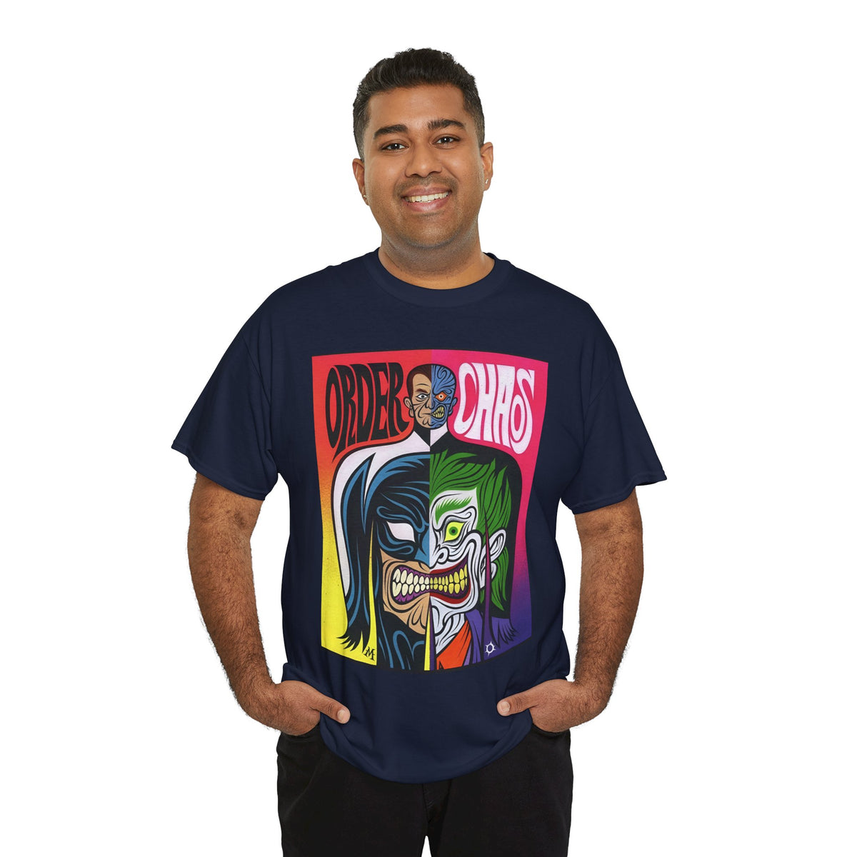 Joker Two-Face T-Shirt - Order/Chaos - DC Comics