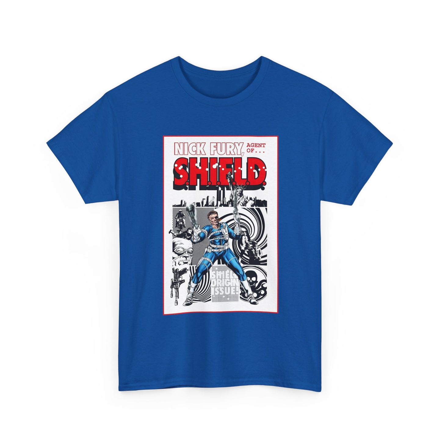 Nick Fury, Agent of SHIELD T-Shirt - Jim Steranko Art - Marvel Comics