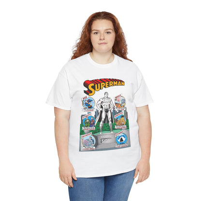 Superman T-Shirt - Curt Swan Art - Whatever Happened to the Man of Tomorrow? - Brainiac, Lex Luthor, Bizarro, Toyman, Daily Planet - Alan Moore Story - DC Comics