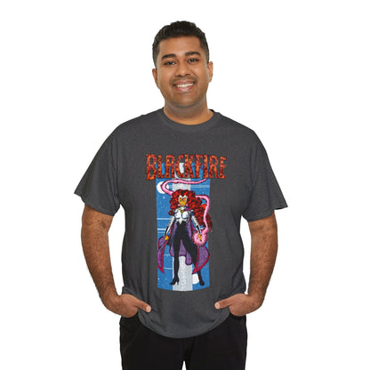 Blackfire T-Shirt - George Perez Art - New Teen Titans Enemy, Starfire's Evil Sister - From Tamaran - DC Comics