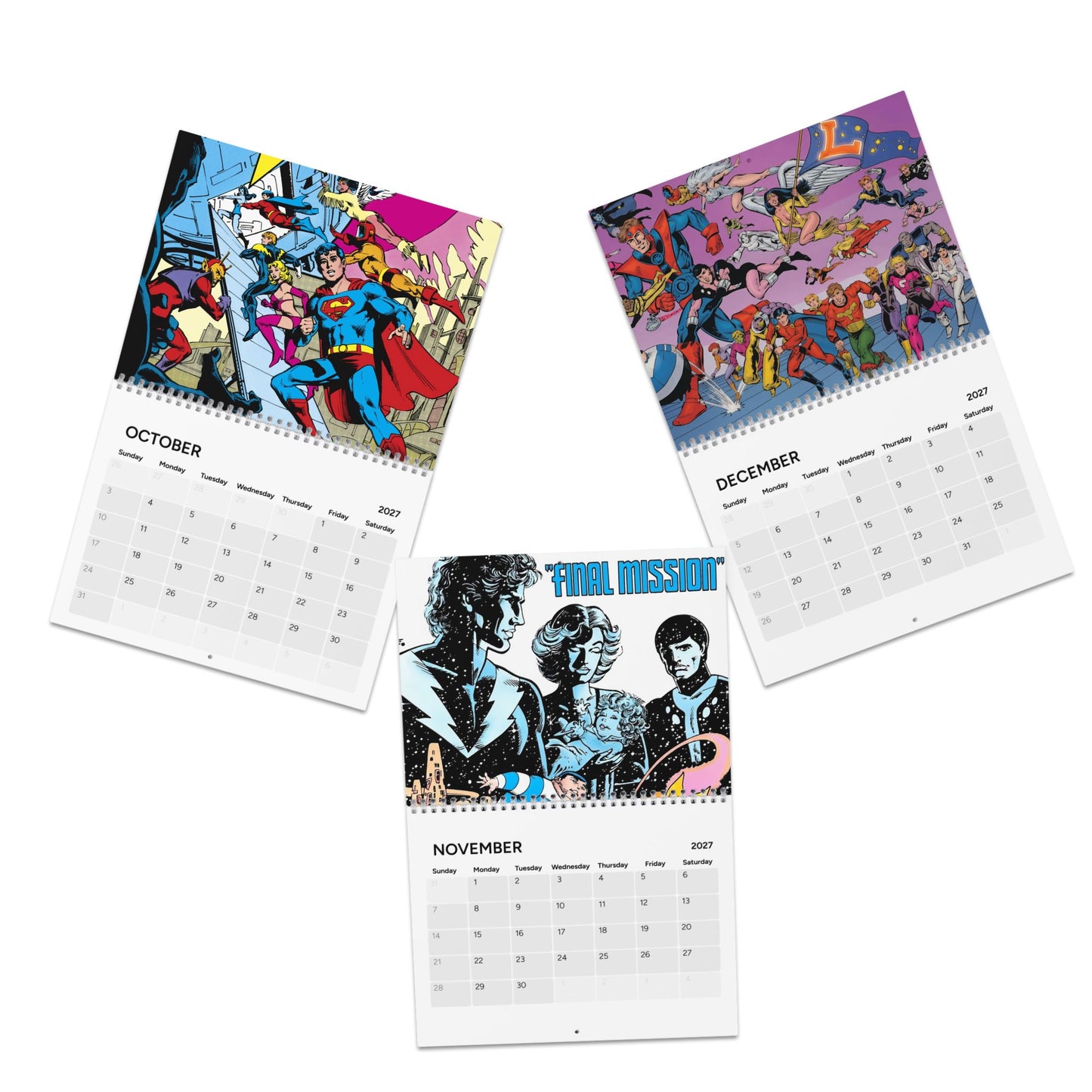 Legion of Super-Heroes Calendar (2027)