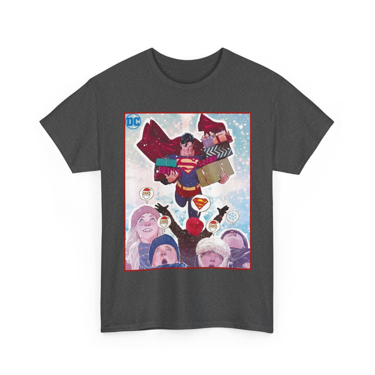 Superman Santa T-Shirt - Mitch Gerads Art - DC Comics
