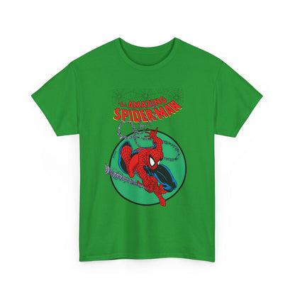 Amazing Spider-Man T-Shirt - Todd McFarlane Art - Cover to Issue #301 - Peter Parker, Web-Slinger - Marvel Comics
