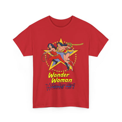 Wonder Woman & Wonder Girl T-Shirt - Jose Luis Garcia-Lopez Art - Diana Prince & Donna Troy - DC Comics Style Guide