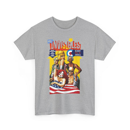 Invisibles: Bloody Hell in America T-Shirt - Brian Bolland Art - DC/Vertigo Comics