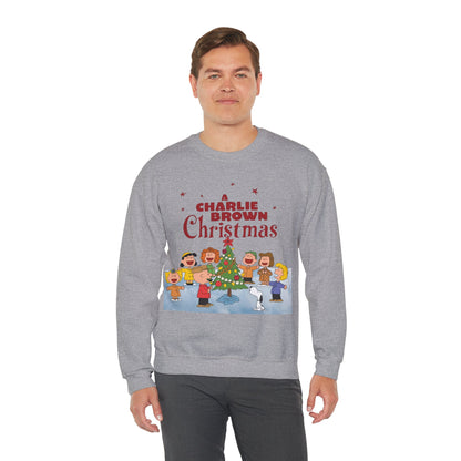 A Charlie Brown Christmas Crewneck Sweatshirt - Snoopy, Lucy, Linus, Sally, Schroeder