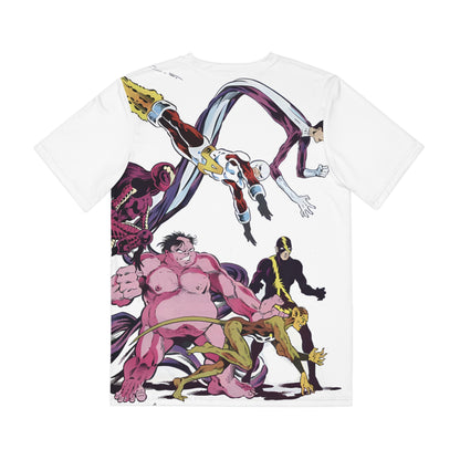 Elementals All Over Print Tee (Polyester) - Comico Comics - (IMPROVED PLACEMENT AND PRINTING TECHNIQUES)