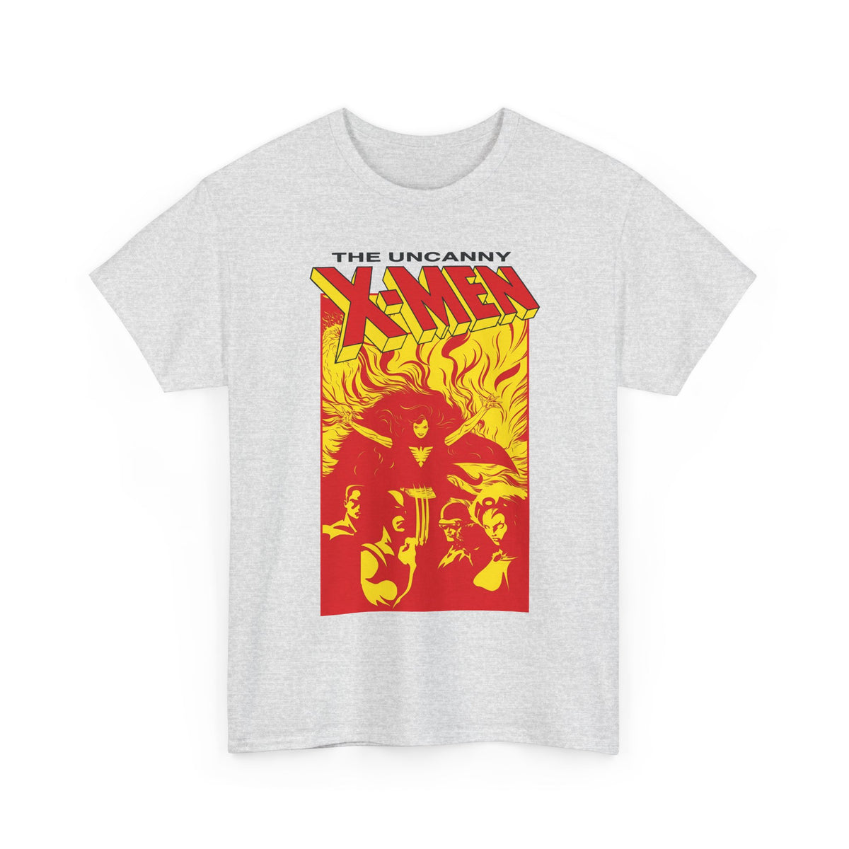 Uncanny X-Men T-Shirt - Steve Lightle Art - Dark Phoenix, Cyclops, Wolverine - Marvel Comics
