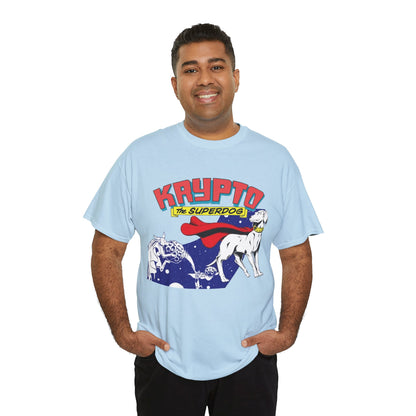 Krypto T-Shirt - James Gunn Superman Movie 2025 - Superman's Beloved Pet -Super Dog from Krypton - Stays at the Fortress of Solitude - DC Comics