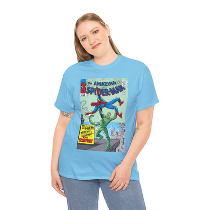 Amazing Spider-Man T-Shirt - Steve Ditko Art - Vs The Scorpion - Marvel Comics