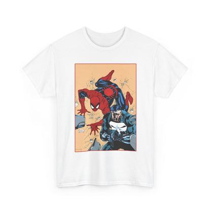 Spider-Man & Punisher T-Shirt - Jim Lee Art - Marvel Comics