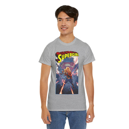 Supergirl T-Shirt - Jamal Campbell Art - DC Comics - Maid of Might, Kara - Upcoming 2026 Movie - James Gunn