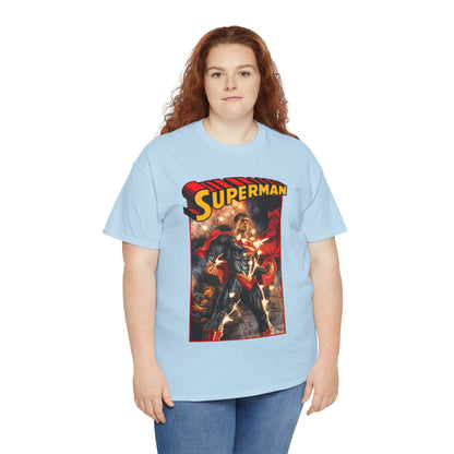 Superman T-Shirt - Lee Bermejo Art - Action Comics Variant Cover - Man of Steel, Metropolis - DC Comics