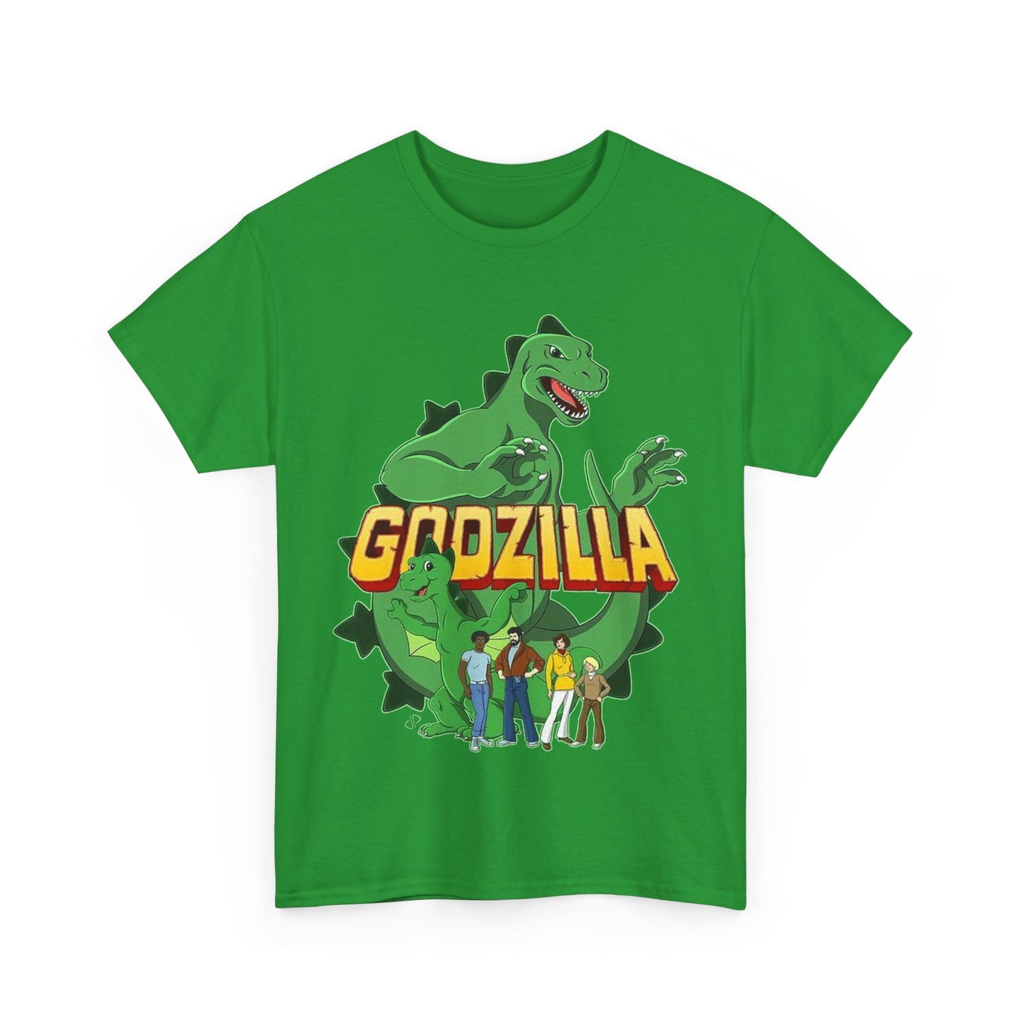 Godzilla T-Shirt - Popular 1970s Hanna-Barbera Cartoon - Godzooky - Retro 70s Animation - Toho - King of the Monsters