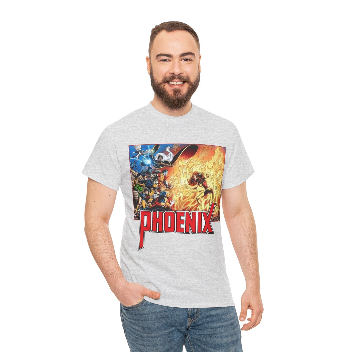 Phoenix T-Shirt - John Byrne Art - Untold X-Men Story - Jean Grey - Marvel Comics - Cyclops, Wolverine