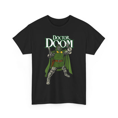 Doctor Doom T-Shirt - John Byrne Art - Fantastic Four Foe - Ruler of Latveria - 2026 Avengers Doomsday Movie - Marvel Comics