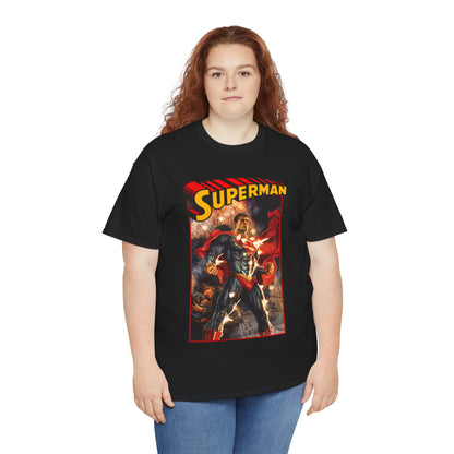 Superman T-Shirt - Lee Bermejo Art - Action Comics Variant Cover - Man of Steel, Metropolis - DC Comics