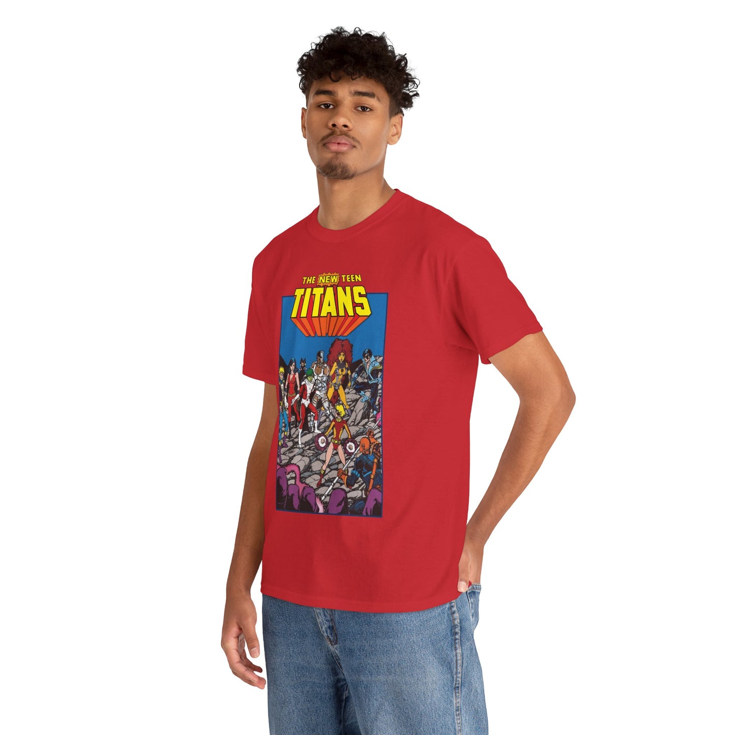 New Teen Titans T-Shirt - George Perez Art - Judas Contract - Tales of the Teen Titans Annual #3 Cover Art - DC Comics