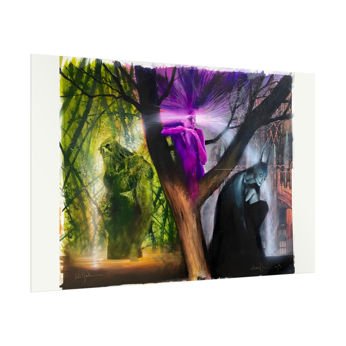 Black Orchid Rolled Poster - Dave McKean Art - Batman & Swamp Thing - DC/Vertigo Comics - Multiple Sizes Up to 24"x36"