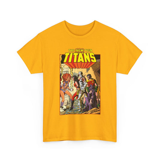 New Teen Titans T-Shirt - George Perez Art - #16 Cover - Wonder Girl, Robin, Starfire - DC Comics