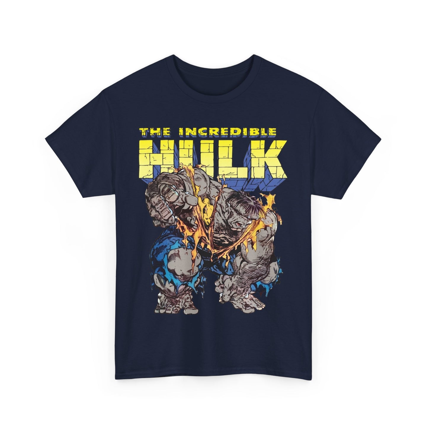 Incredible Hulk T-Shirt - Todd McFarlane Art - Marvel Comics - Grey Hulk, Bruce Banner