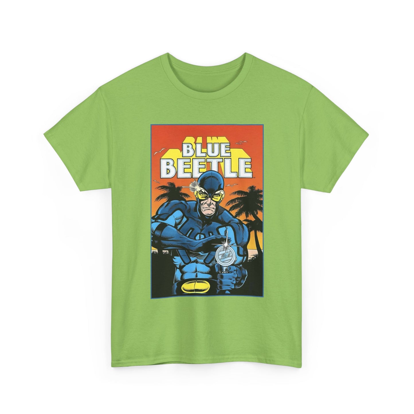 Blue Beetle T-Shirt - Ted Kord - 1980s DC Series - DC Comics