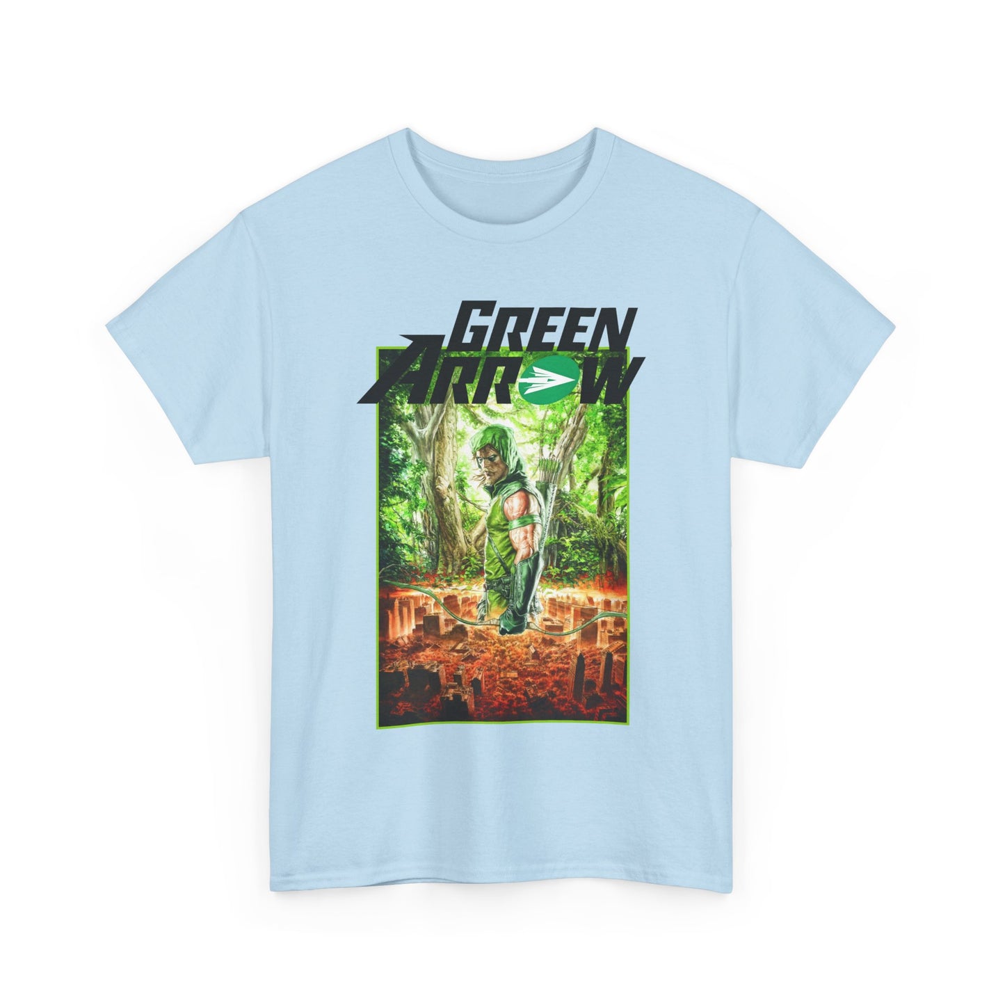 Green Arrow T-Shirt - Mauro Cascioli Art - Brightest Night Cover - Emerald Archer - DC Comics