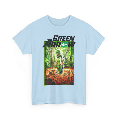 Green Arrow T-Shirt - Mauro Cascioli Art - Brightest Night Cover - Emerald Archer - DC Comics