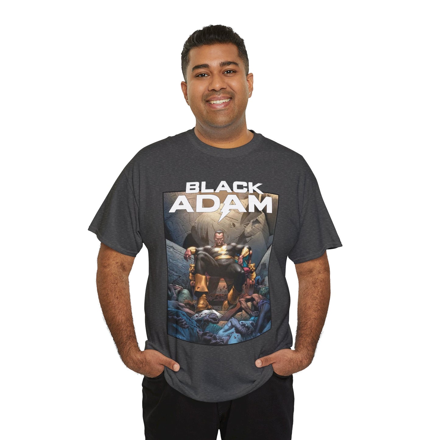 Black Adam T-Shirt - J.G. Jones Art - 52 Cover Art - Shazam Family Foe - DC Comics