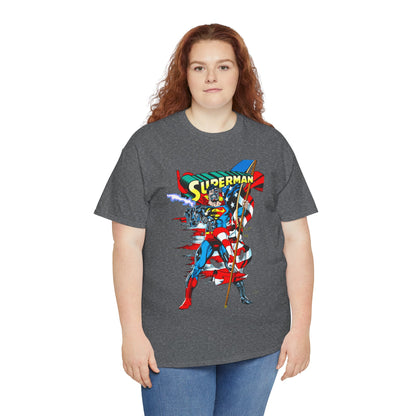Cyborg Superman T-Shirt - Dan Jurgens Art - Reign of the Supermen Enemy - 1990s Storyline After the Death of Superman - DC Comics