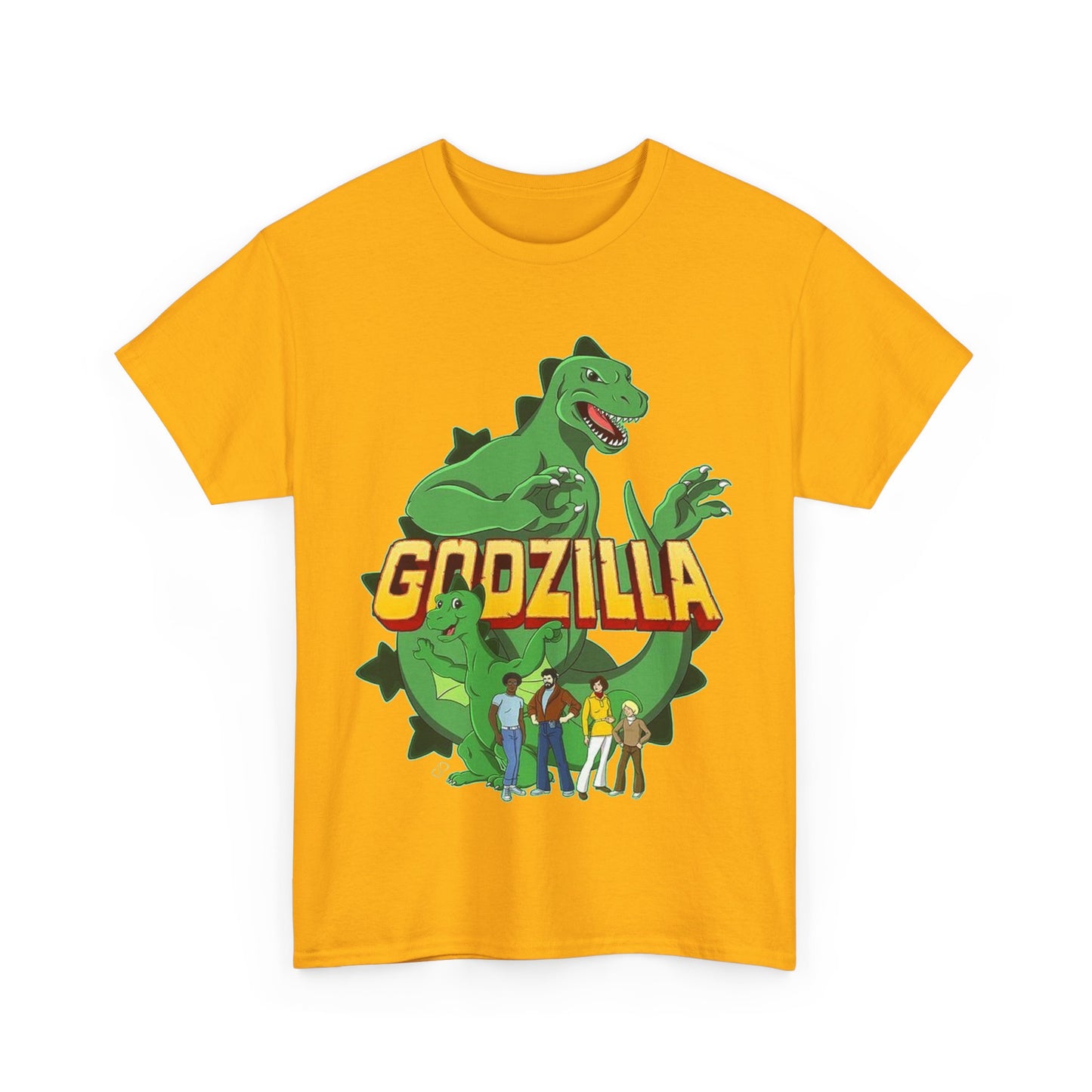 Godzilla T-Shirt - Popular 1970s Hanna-Barbera Cartoon - Godzooky - Retro 70s Animation - Toho - King of the Monsters