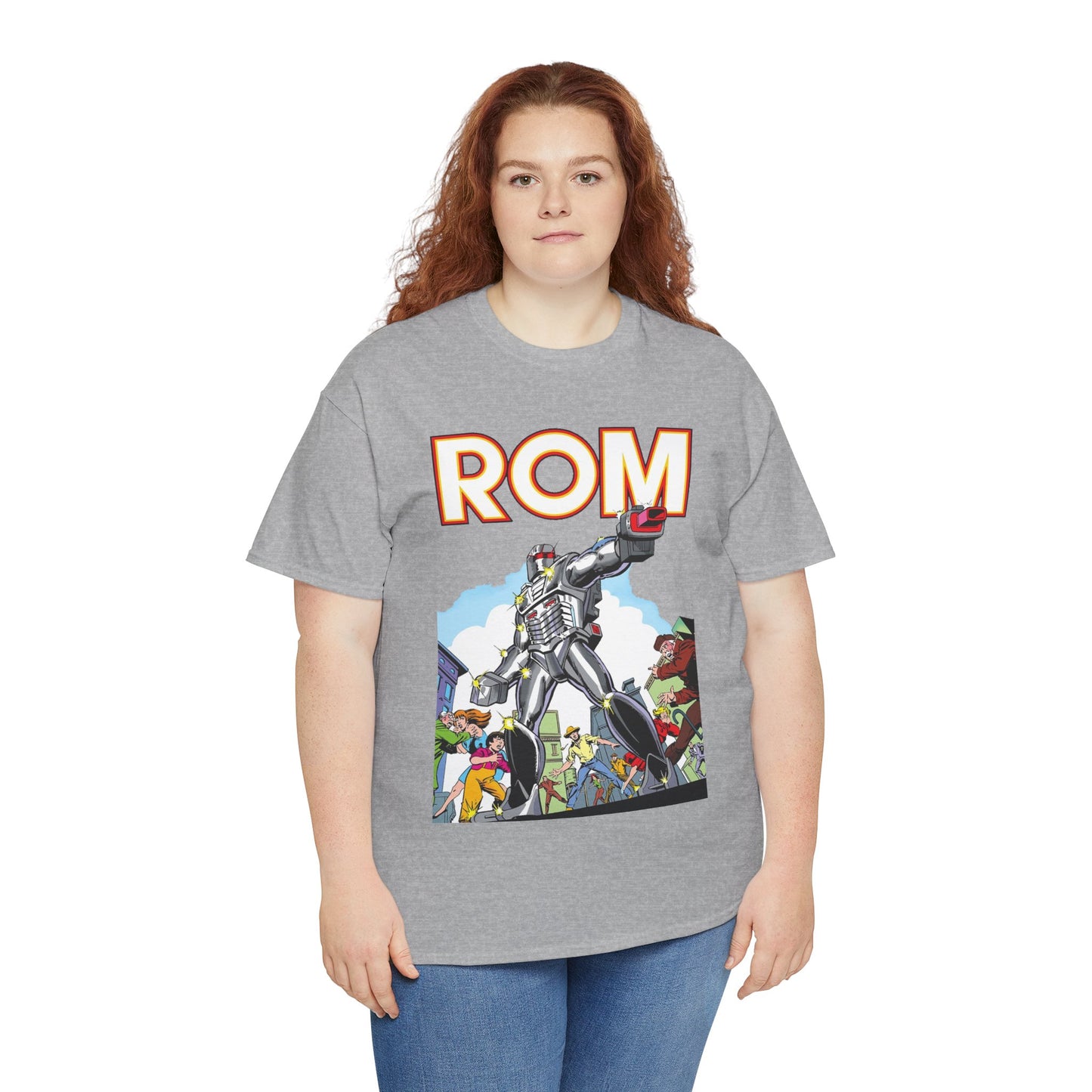 Rom: Spaceknight T-Shirt - Marvel Comics Art- Retro Character - Dire Wraiths