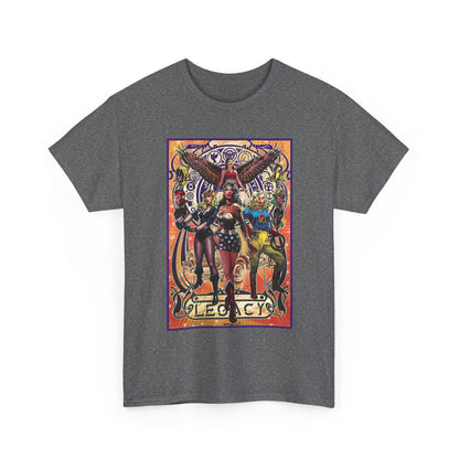Justice Society T-Shirt - Tony Harris Art - Wonder Woman, Liberty Belle, Black Canary, Hawkgirl - JSA - DC Comics