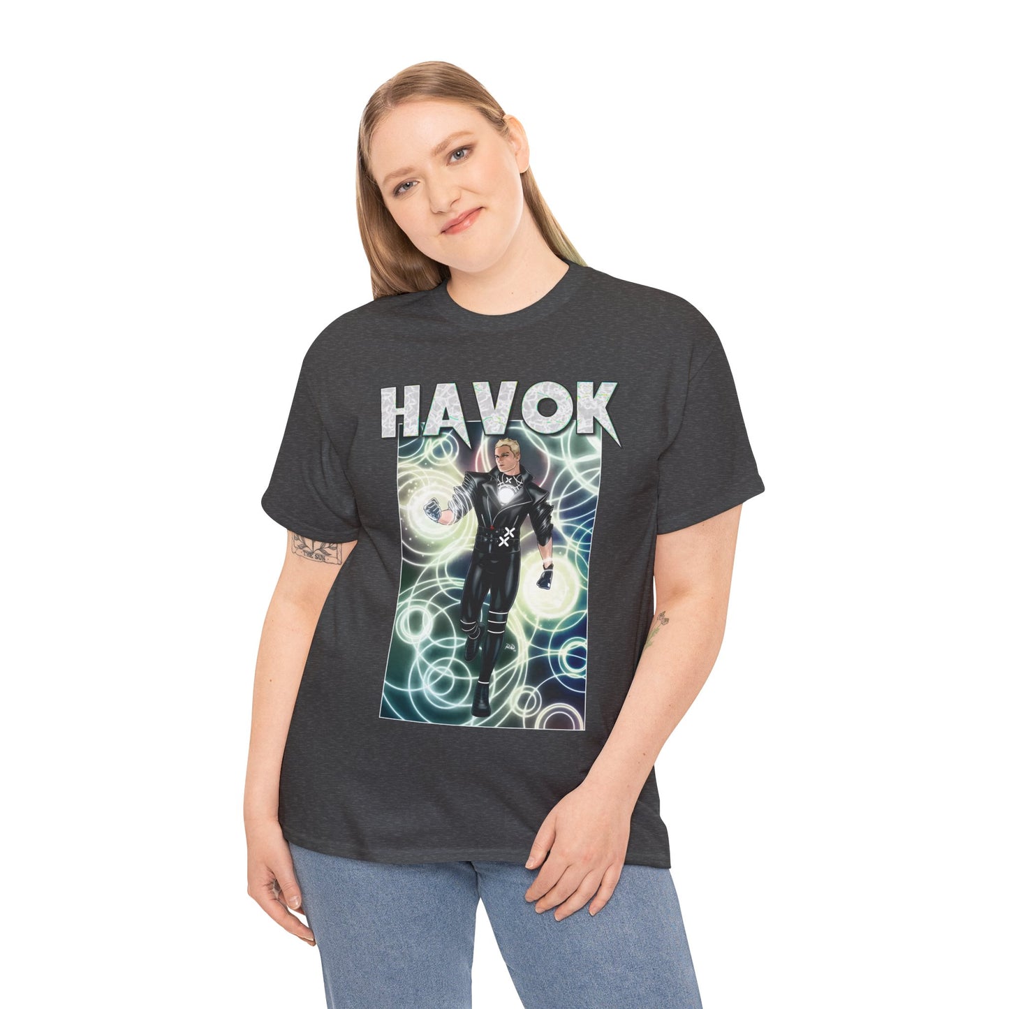 Havok T-Shirt - X-Men, X-Factor Member & Leader - Mutant Hero - Alex Summers, Brother to Scott Summers, Cyclops - Marvel Comics
