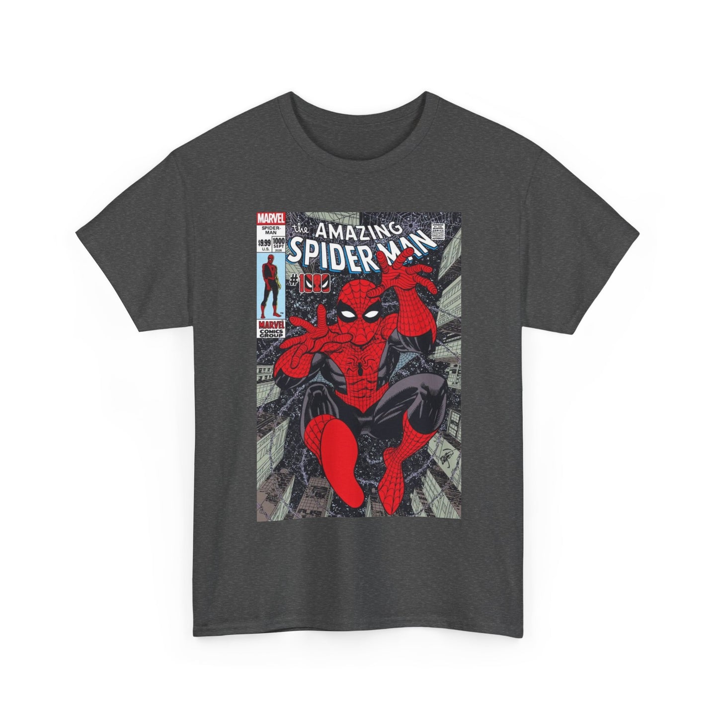 Amazing Spider-Man #1000 T-Shirt - Erik Larsen Art - Anniversary Issue Variant Cover Art - Marvel Comics