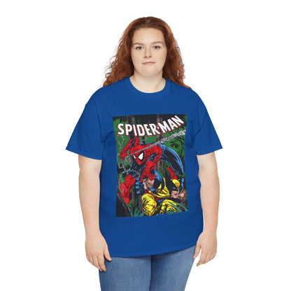 Spider-Man & Wolverine T-Shirt - Todd McFarlane Art - Marvel Comics