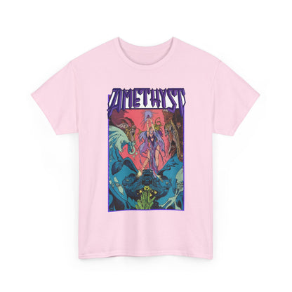 Amethyst T-Shirt - Esteban Maroto Art - Princess of Gemworld - 1980s Series - DC Comics