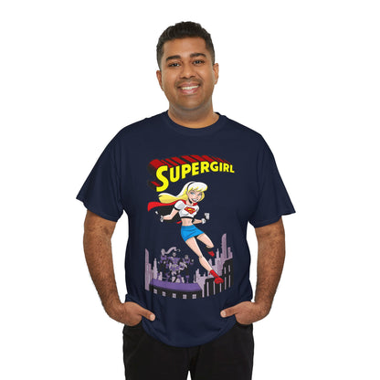 Supergirl T-Shirt - Bruce Timm Art - DC Comics Animated Series 1990s - Kara, Superman's Cousin