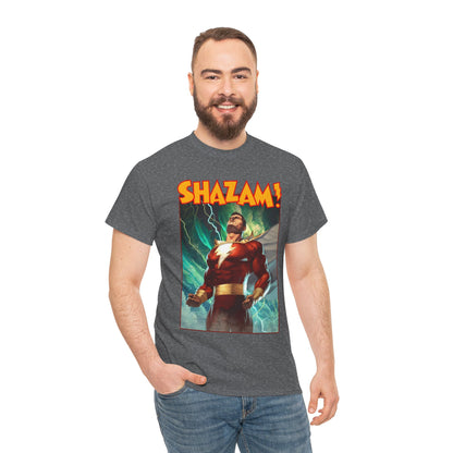 Shazam (Captain Marvel) T-Shirt - Ariel Olivetti Art - DC Comics