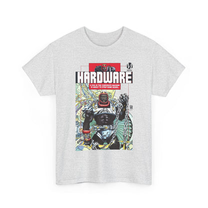 Hardware T-Shirt - Denys Cowan Art - Curtis Metcalf Vs Edwin Alva - Milestone Media - DC Comics