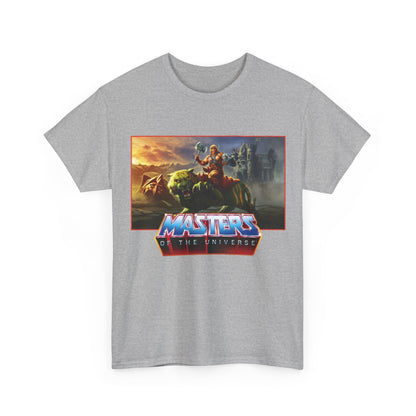 He-Man & Battle Cat T-Shirt- Masters of the Universe, MOTU - New 2026 Movie with Nicholas Galitzine